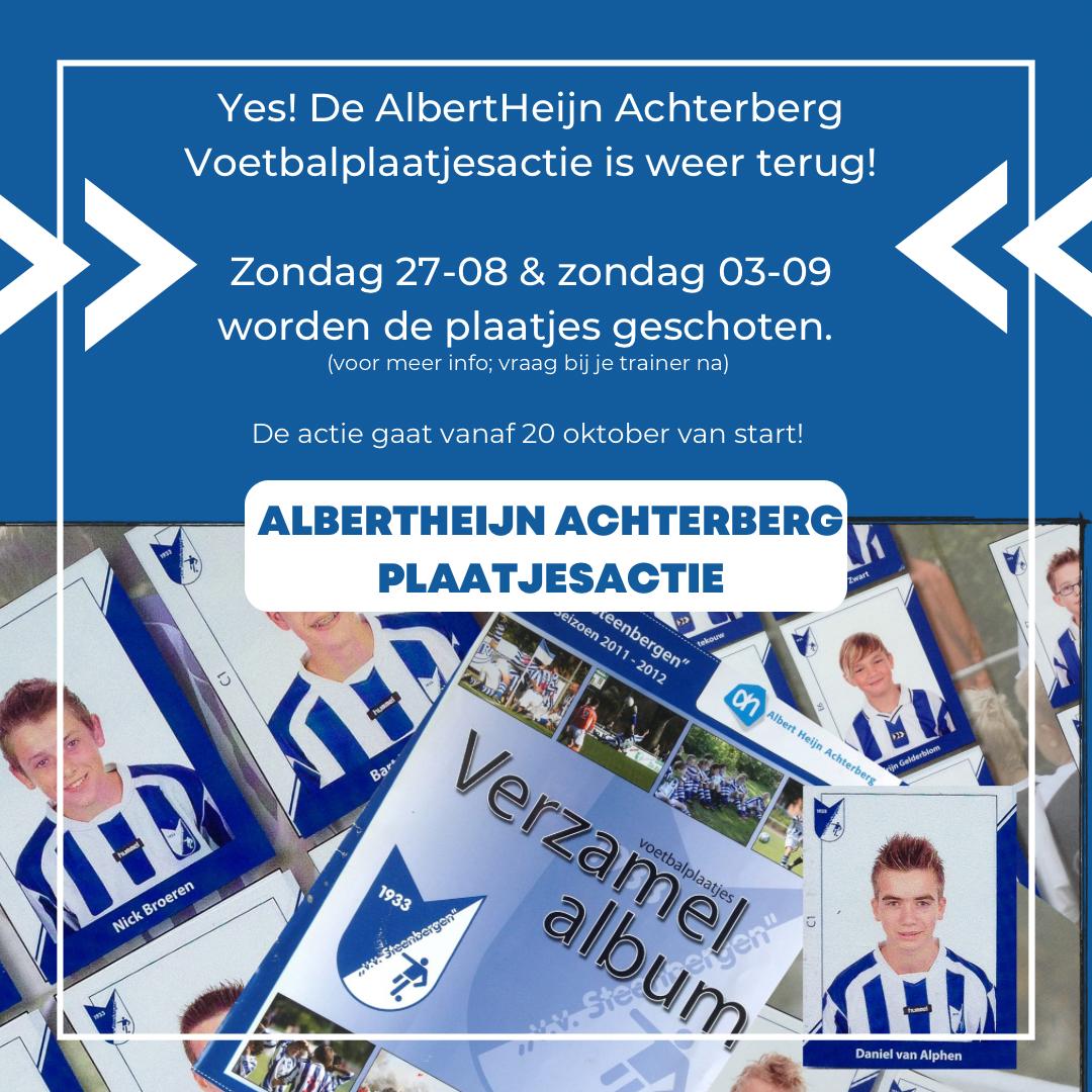 Start Voetbalplaatjesactie Albert Heijn Achterberg
